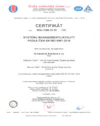 ČSN EN ISO 9001:2016